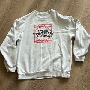 Inaka Power 4 Year Anniversary Crewneck Sweatshirt - XXL